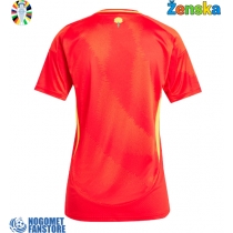 Španjolska Domaci Dres za Ženska EP 2024 Kratak Rukav